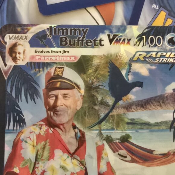 Jimmy Buffett Pokemon Card - Picture 7 of 8